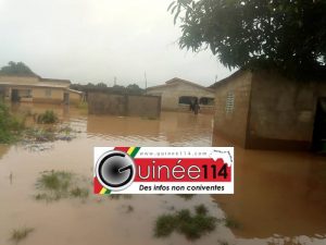 Inondation à Kankan : d’importants dégâts matériels enregistrés