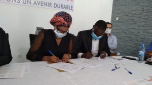 Renforcement de capacités pratiques, stages et emplois: l'IGMB signe une convention avec Géotec Afrique-Guinée