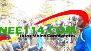 Conakry : des conducteurs de Taxis motos manifestent contre les tracasseries policières