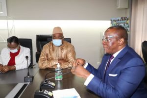 Tournée de prise de contact: Mamadou Sylla chez le Premier ministre Kassory