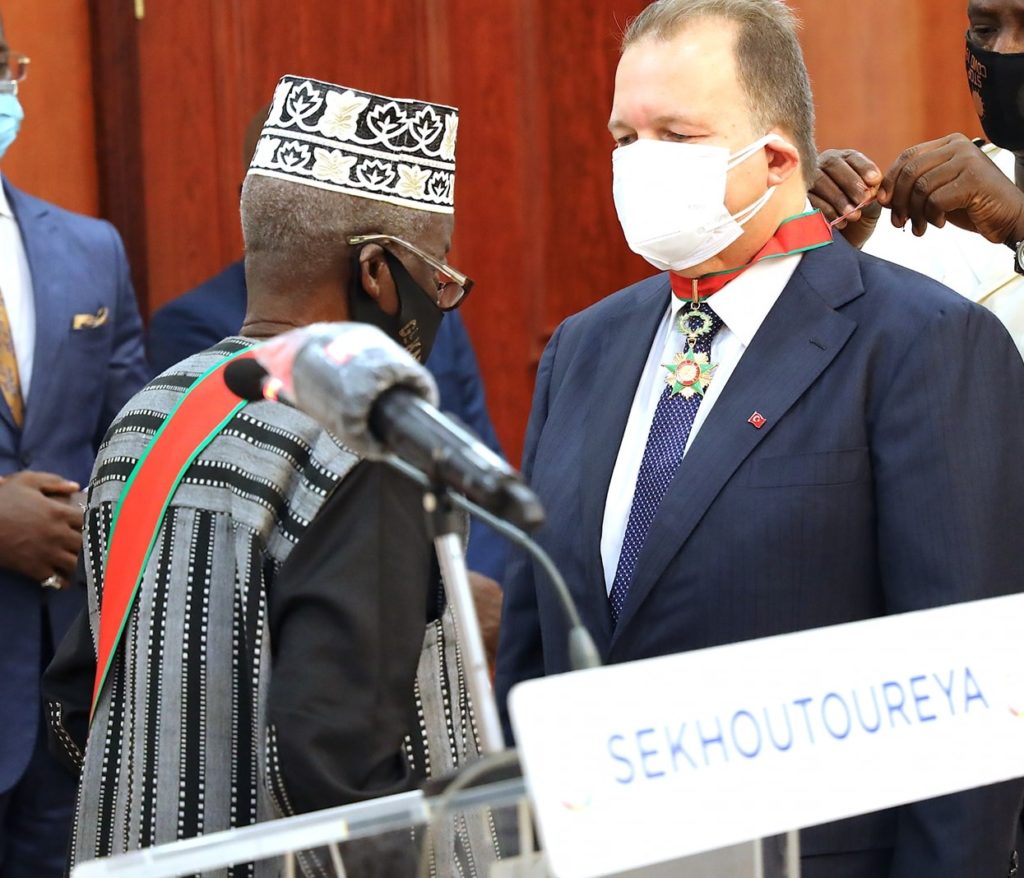 Sékoutourea: décès de Kaba 43, grand chancelier de l'Ordre national du mérite