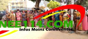 Sékoutourea: des femmes en colère en sit-in devant le palais