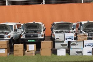 Riposte contre la Covid-19 en Guinée : des ambulances et du matériel de protection pour l’ANSS