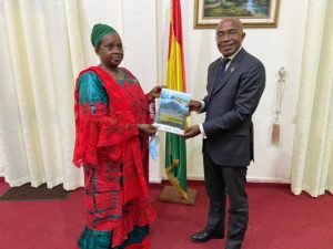 Droits de l’Homme : Dr Zalikatou Diallo reçoit le bureau du HCDH-Guinée