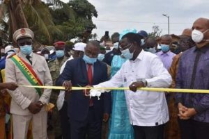 Prao-Guinée: inauguration d'infrastructures modernes au port de pêche de Koukoudé (Boffa), financées par le Banque mondiale