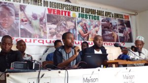 Conakry: le Collectif des déguerpis de Kaporo-rails, Kipé2 et Dimesse célèbre en hâté, la Journée mondiale des réfugiés et des personnes déplacées