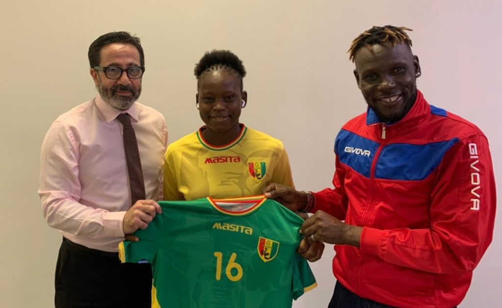 Portrait Foot for Change : Binta Barry, 19 ans et déjà une grande carrière de footballeuse !