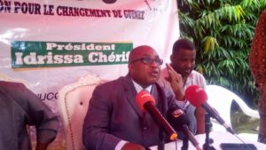 2 octobre: Idrissa Chérif s'adresse au peuple au président de la transition