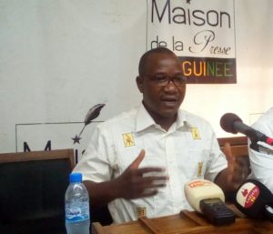Maître Foromo Frédéric Loua condamne l'irruption des éléments du GFS dans les locaux de Djoma médias