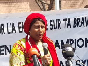 Levée du corps de M'mah Sylla: la ministre promotion féminine promet justice pour toutes les victimes de viol