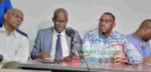 Prise de fonction: discours de Mohamed Sita Cissé, nouveau DG de la Poste Guinéenne