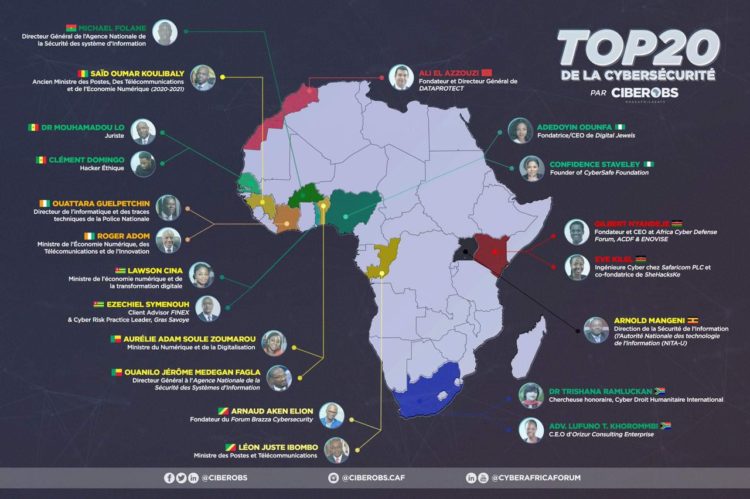 Les 20 champions de la cybersécurité en Afrique: l'ex-ministre Oumar Saïd Koulibaly honore la Guinée