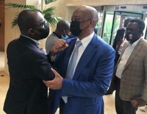 CAN 2021: Amadou Diaby, invité VIP de la CAF...