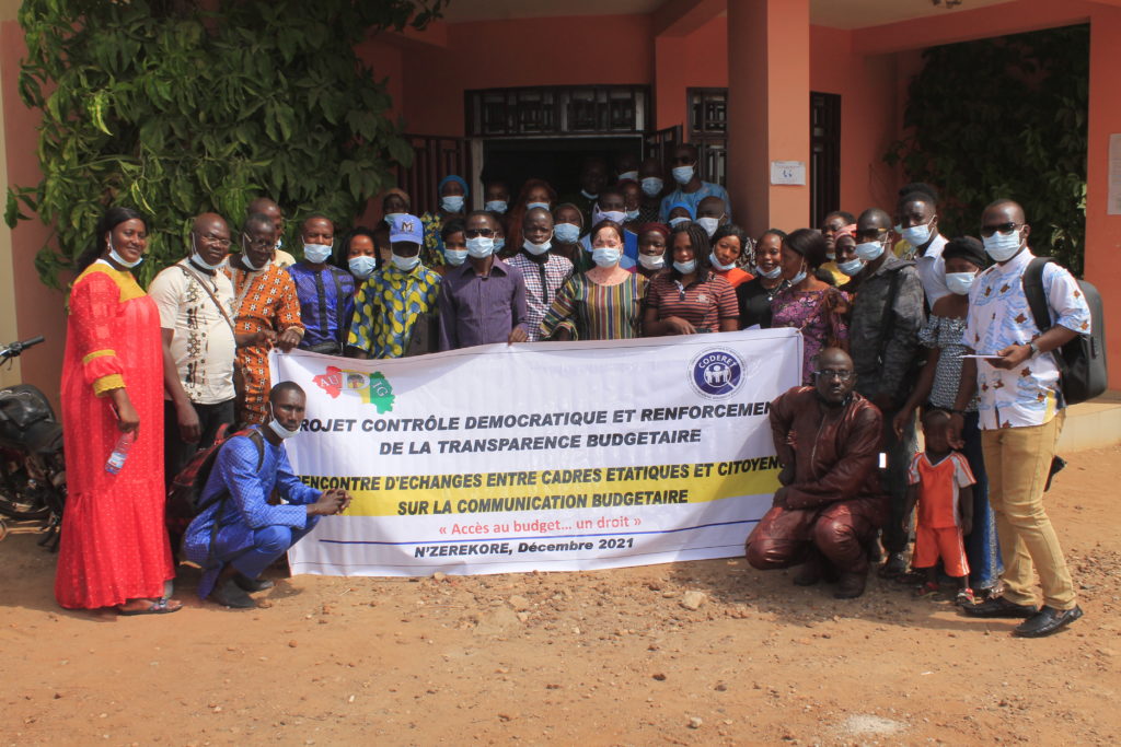 L’information budgétaire: l’ONG AUDIG sensibilise les communautés de Dabola, Dinguiraye, Kissidougou, Macenta, Guekedou, Lola, Beyla, et Yomou