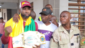 Boxe Thai: arrivée à Conakry du Guinéen Mamoudou Keita, champion intercontinental