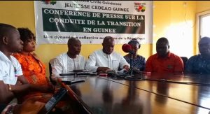 Chronogramme de la transition: la Jeunesse CEDEAO Guinée sort de son silence