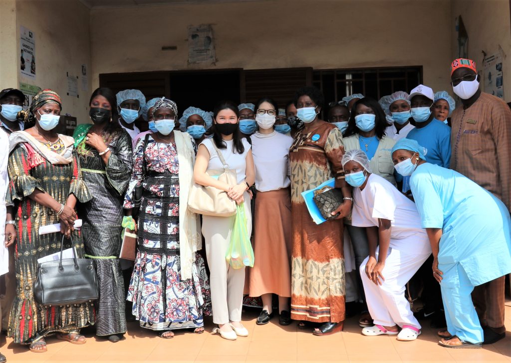 Le Japon et l’UNICEF contribuent au renforcement de la réponse multisectorielle rapide et durable à la COVID-19 et aux maladies à potentiel épidémiques à N’Zérékoré et Conakry