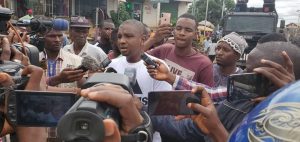 Conakry: Des militants du FNDC déterminés, exigent le retour ‘’immédiat’’ à l’ordre constitutionnel