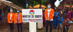 Boké : le Consortium SMB-WINING offre 3 hangars flambant neufs aux femmes des districts de Dapilon, Kaboyé et Katounou 