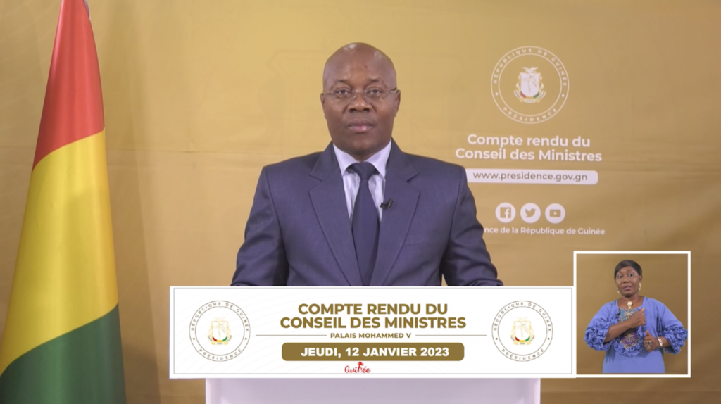 Compte-rendu du Conseil des ministres du 12 janvier 2023