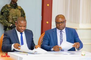 Gouvernement Goumou: le ministres signent des contrats de performance d'un an