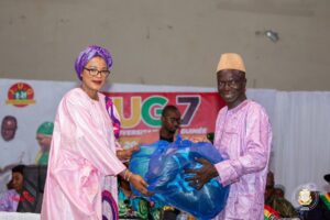 MESRSI-JUG 2023 : Dre Diaka Sidibé procède au lancement de la 7ème édition des Jeux universitaires de Guinée (JUG) à la Maison de la Jeunes de Kankan