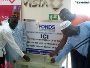 Kindia: le FDSI poursuit sa campagne de dépôt des caisses humanitaires dans la région