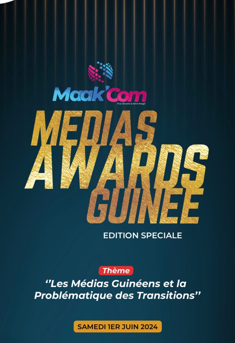 Médias Awards Guinée: 2024, une édition réaménagée, les distinctions prévues le 1er juin