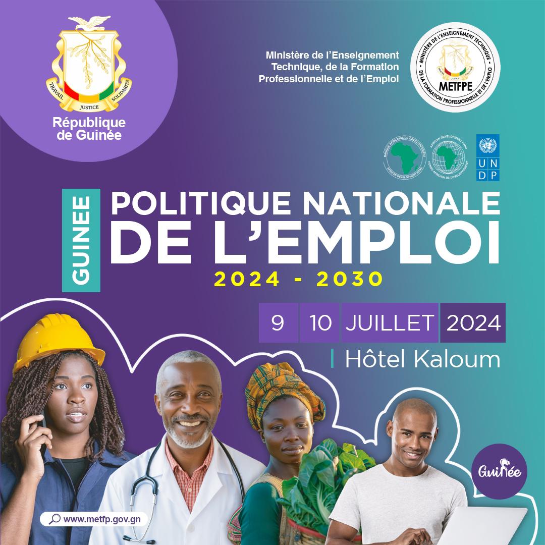 Atelier de validation de la Politique Nationale de l'Emploi 2024-2030