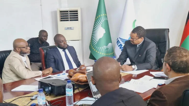 Bissau: Bakary Diaby reçu en audience par le ministre des Travaux publics, José Carlos Esteves