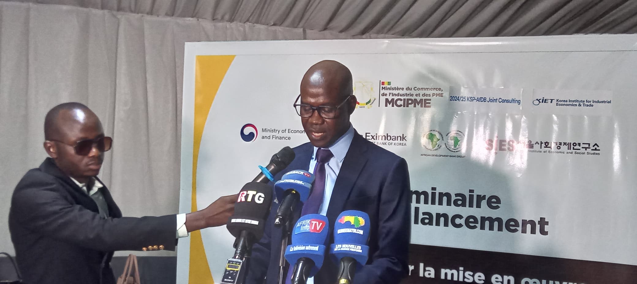 Conakry Le programme KSP Guinée lancé par Dr. Diaka Sidibé 