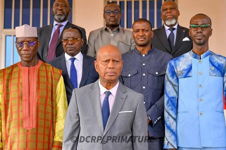 Ouaga : Boubacar Yacine Diallo, porte-parole des régulateurs de l’UEMOA-GUINEE chez le Premier Ministre Jean Emmanuel Ouédraogo