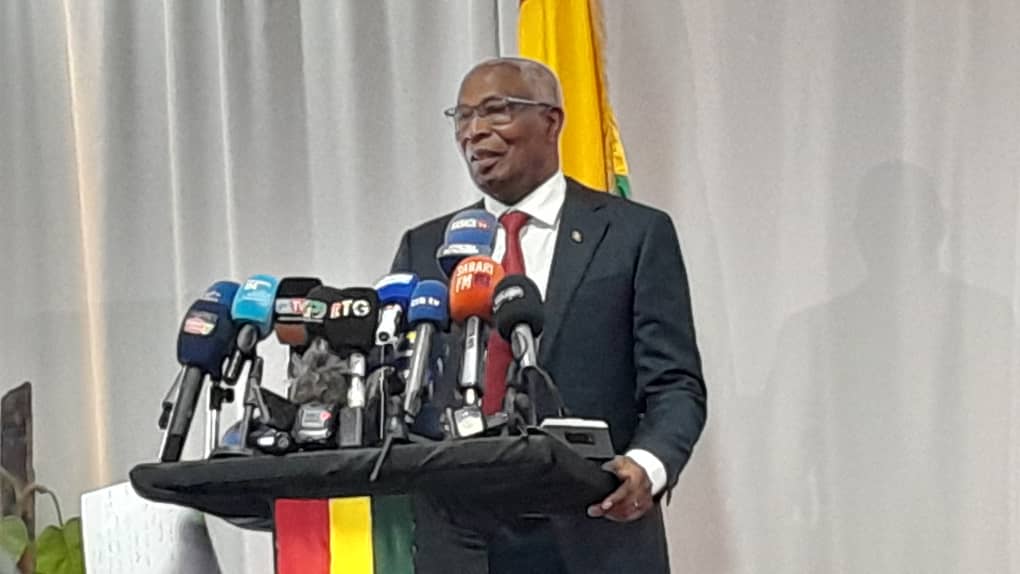 Le Premier ministre Amadou Oury Bah a détaillé, ce mercredi 5 mars 2025, l’état d’avancement du Programme National du Recensement à Vocation Administratif (PN-RAVEC) lors d’une conférence de presse.