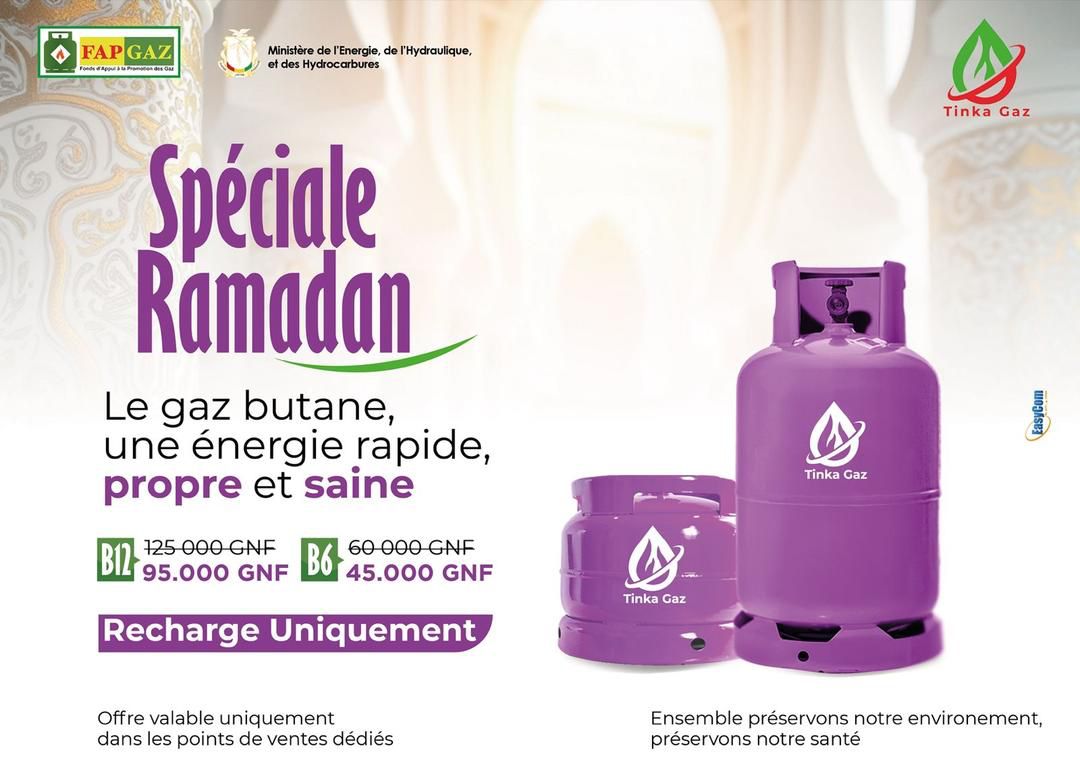 FAPGAZ-SA, en collaboration avec KAMA-GAZ et TINKA-GAZ, lance la "PROMO RAMADAN 2025"