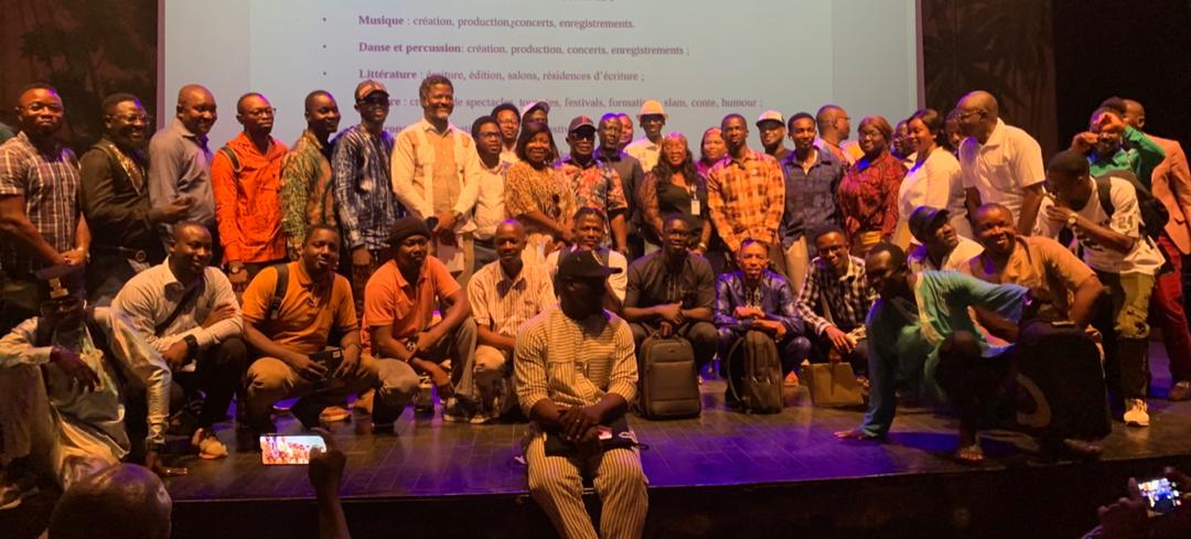 Conakry : en échange avec les porteurs de projets, le FODAC prépare le terrain pour un nouvel appel à projets culturels 