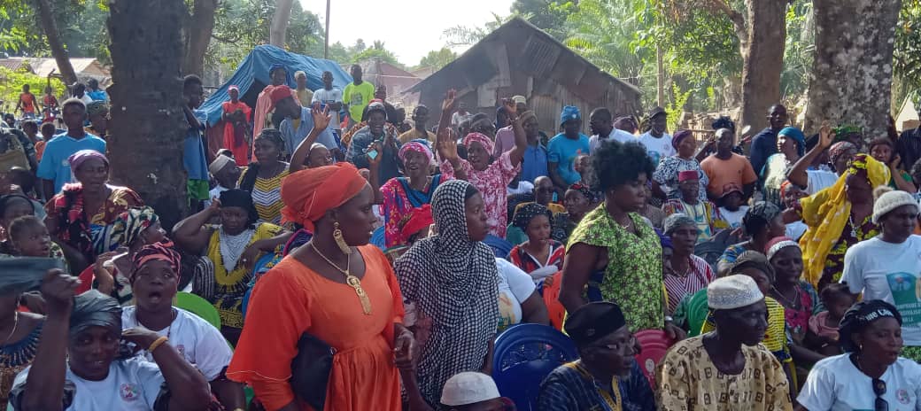Kakossa (Forécariah) : 2 764 personnes, dont 1 523 femmes, déjà enrôlées 