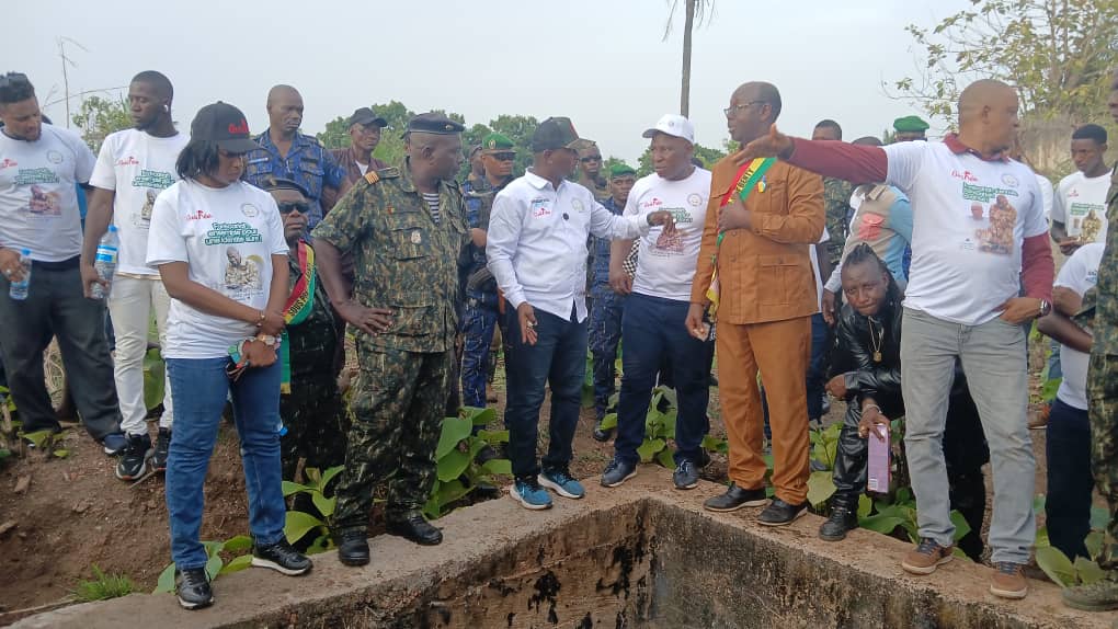 Benty (Forécariah) : Moussa Moïse Sylla visite les sites touristiques et envisage leur réhabilitation