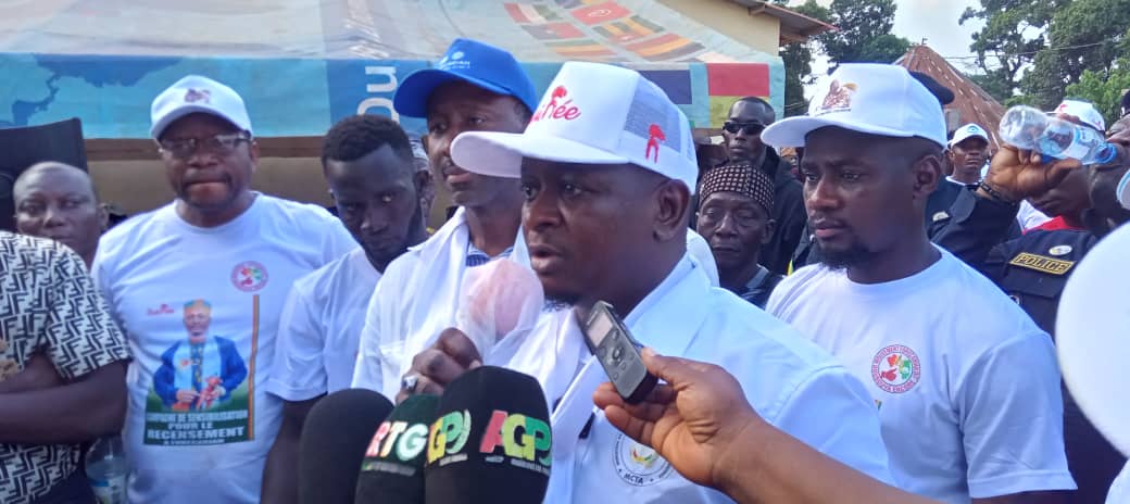 PN-RAVEC à Forécariah : Moussa Moïse Sylla et son équipe poursuivent la campagne de sensibilisation 