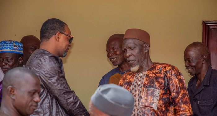 Kérouané: en marge de la Tabaski, Aboubacar Camara à l’écoute des sages, des femmes et des jeunes