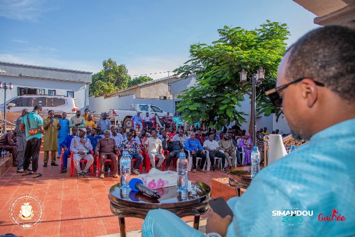 Kérouané: en marge de la Tabaski, Aboubacar Camara à l’écoute des sages, des femmes et des jeunes