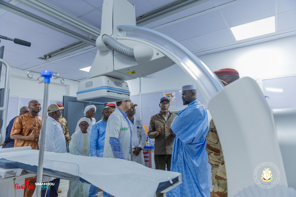 CNSS/Kankan: mise en service du « Centre cardio-diagnostique Général Mamadi Doumbouya»