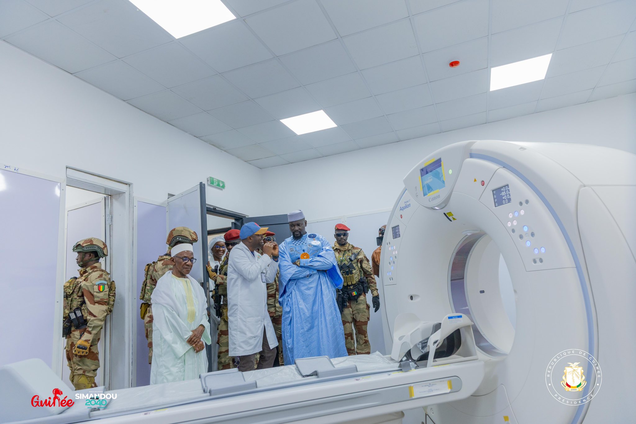 CNSS/Kankan: mise en service du « Centre cardio-diagnostique Général Mamadi Doumbouya»